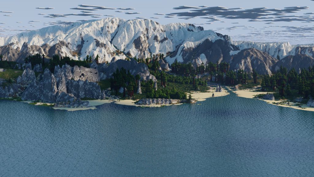 4k Nordic Minecraft Map by McMeddon 